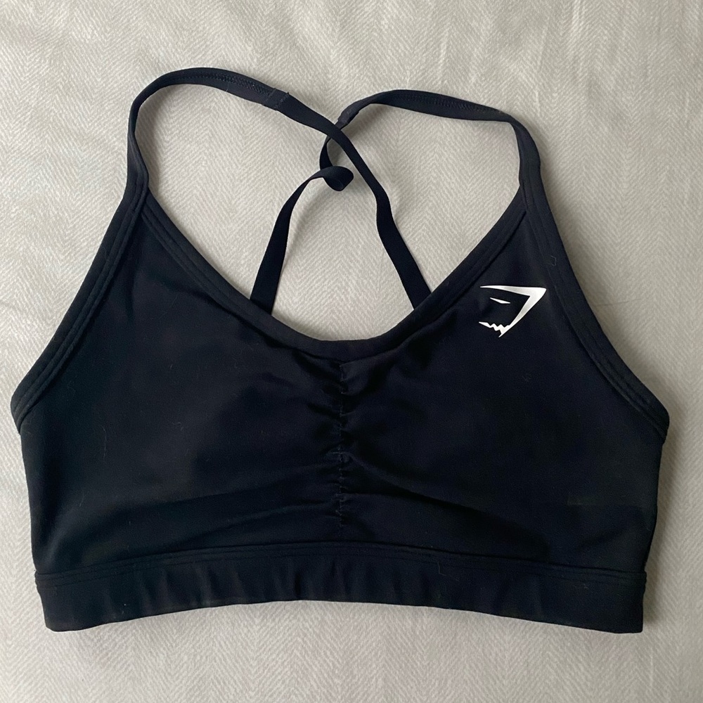Gymshark ruched sports bra